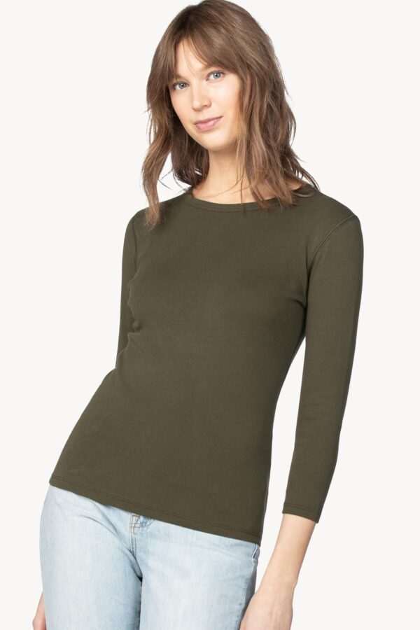 3/4 Sleeve Crew - Image 6