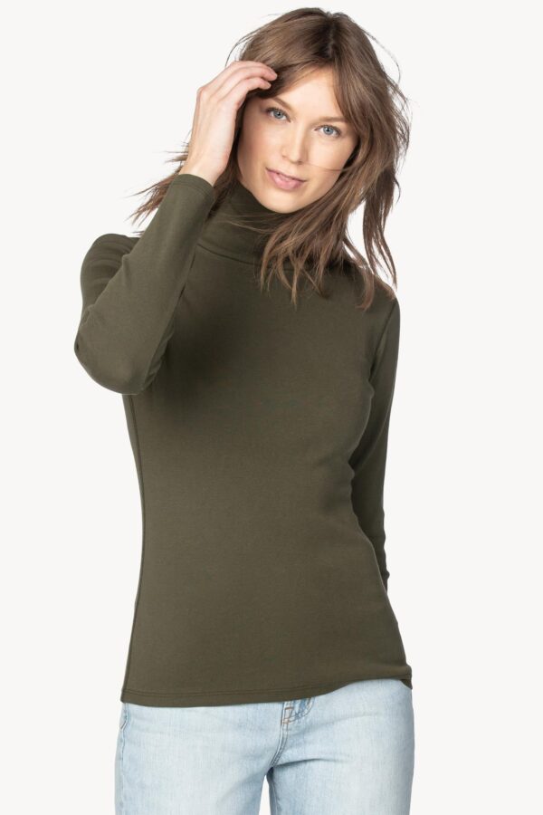 Long Sleeve Turtleneck Tee - Image 4