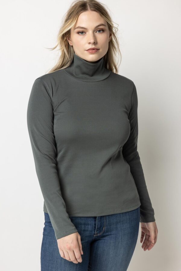 Long Sleeve Turtleneck Tee - Image 17
