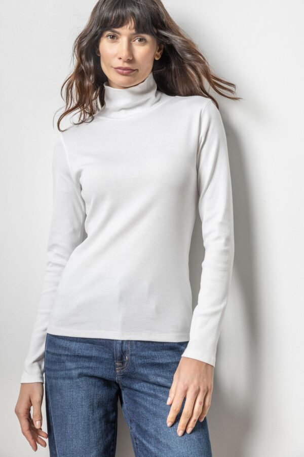 Long Sleeve Turtleneck Tee - Image 2