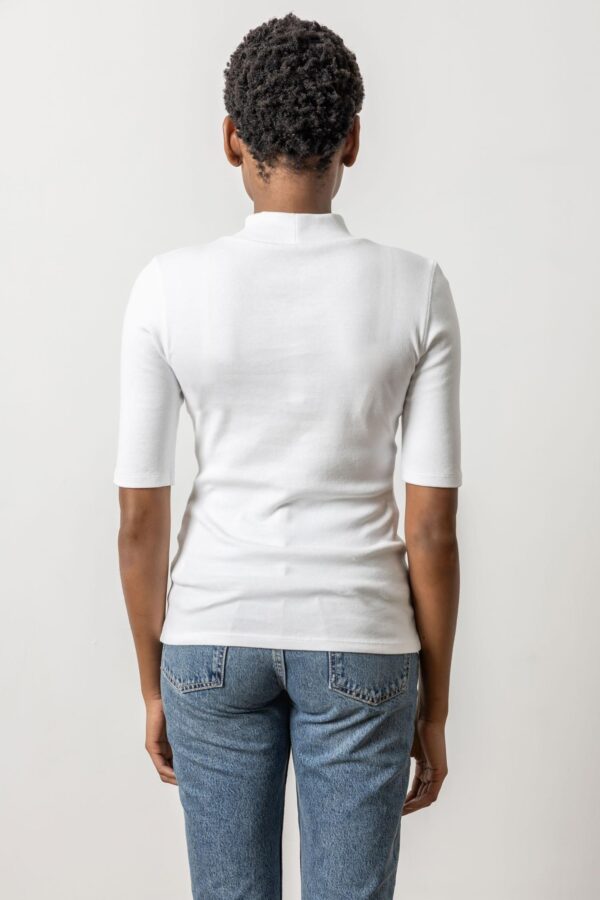 Elbow Sleeve Mock Neck - Image 21