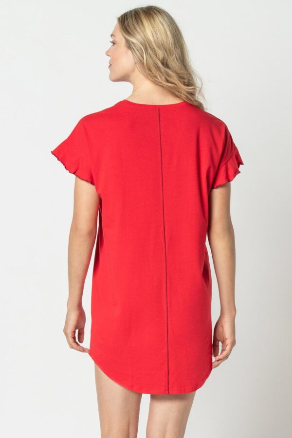 Flutter Sleeve Sleep Dress - Image 16