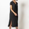 Double V-Neck Maxi Dress - Image 9