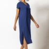 Double V-Neck Maxi Dress - Image 10