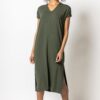 Double V-Neck Maxi Dress - Image 3
