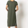 Double V-Neck Maxi Dress - Image 4