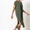 Double V-Neck Maxi Dress - Image 5