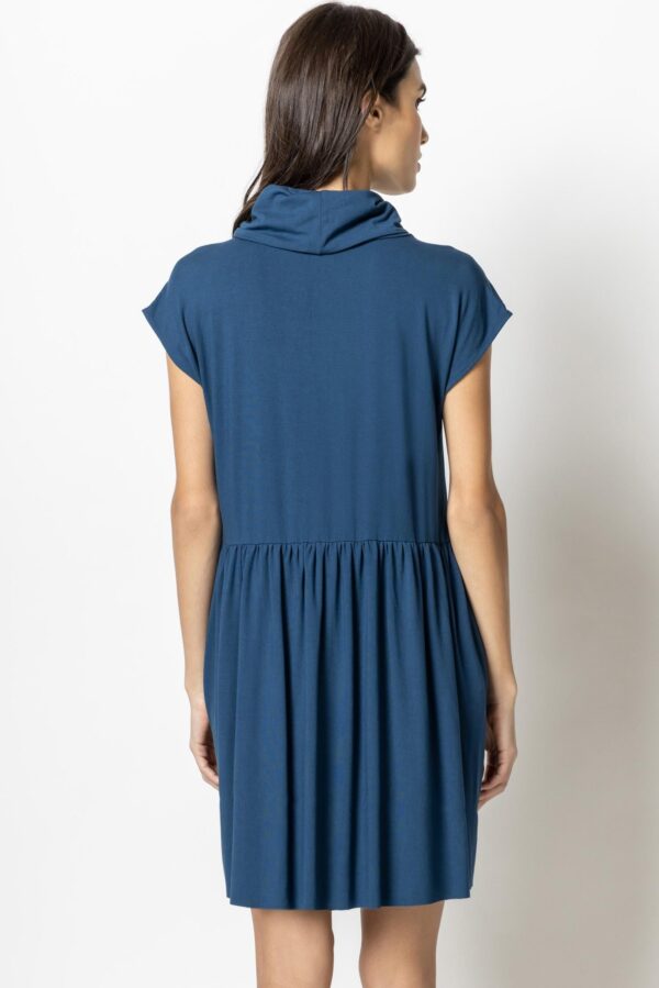 Sleeveless Cowl Neck Dress - Image 4