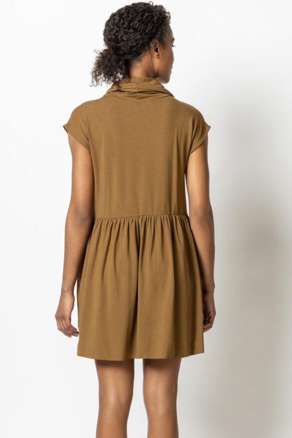 Sleeveless Cowl Neck Dress - Image 6