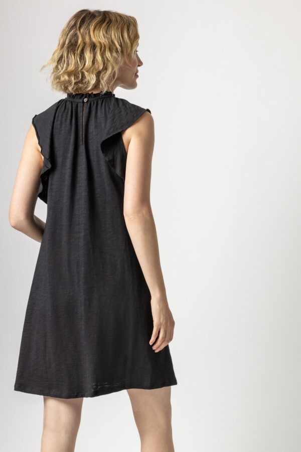 Ruffle Trim Sleeveless Dress - Image 11