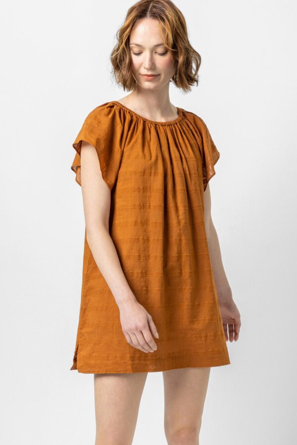 Flutter Sleeve Raglan Dress - Image 3