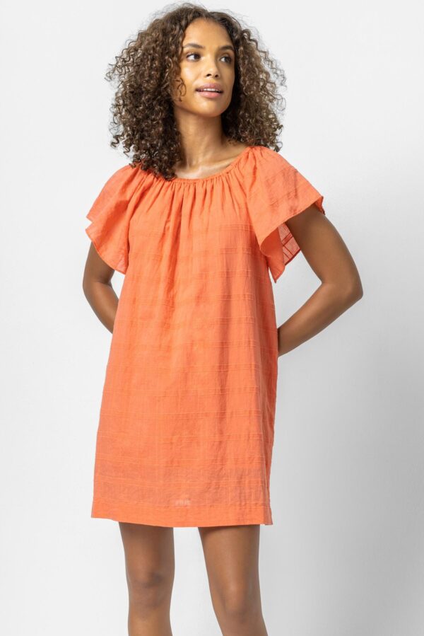 Flutter Sleeve Raglan Dress - Image 8