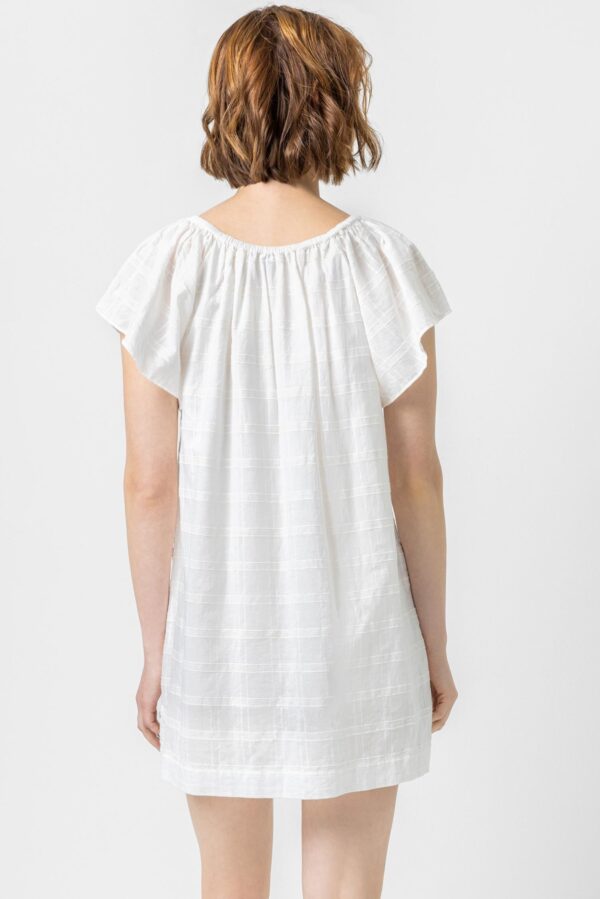 Flutter Sleeve Raglan Dress - Image 2