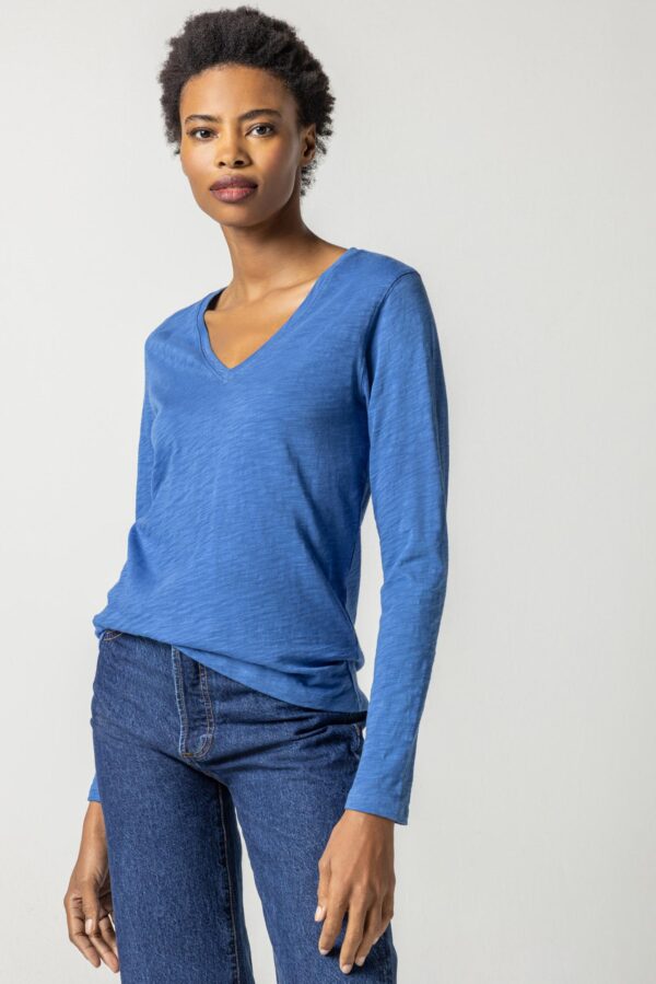 Long Sleeve V-Neck - Image 4