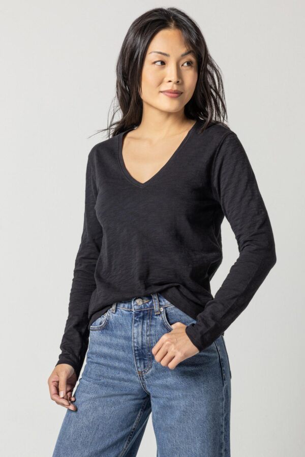 Long Sleeve V-Neck - Image 3