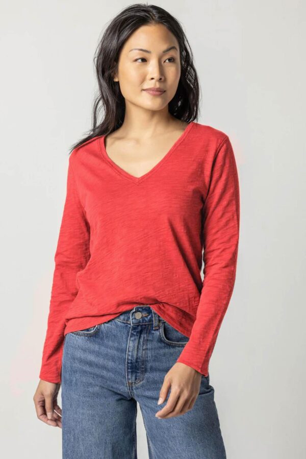 Long Sleeve V-Neck - Image 6