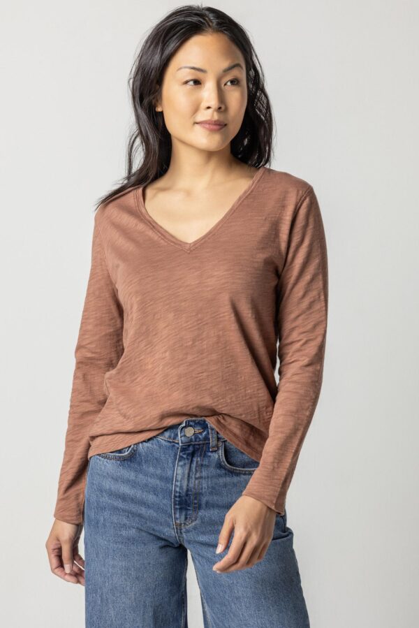 Long Sleeve V-Neck - Image 8