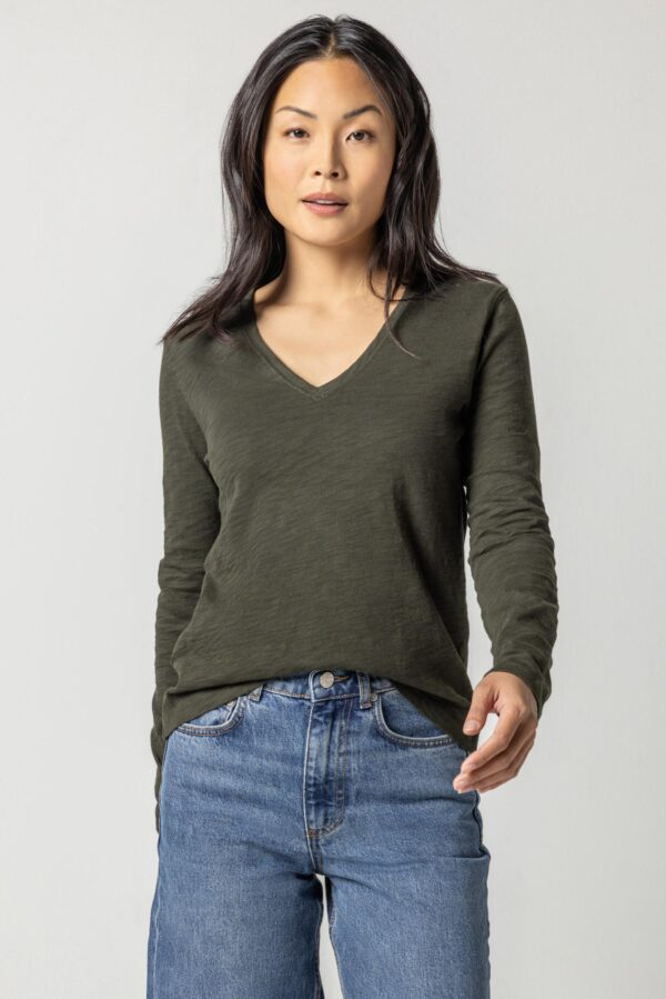 Long Sleeve V-Neck - Image 16