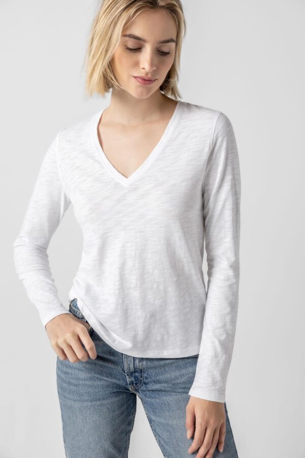 Long Sleeve V-Neck - Image 28
