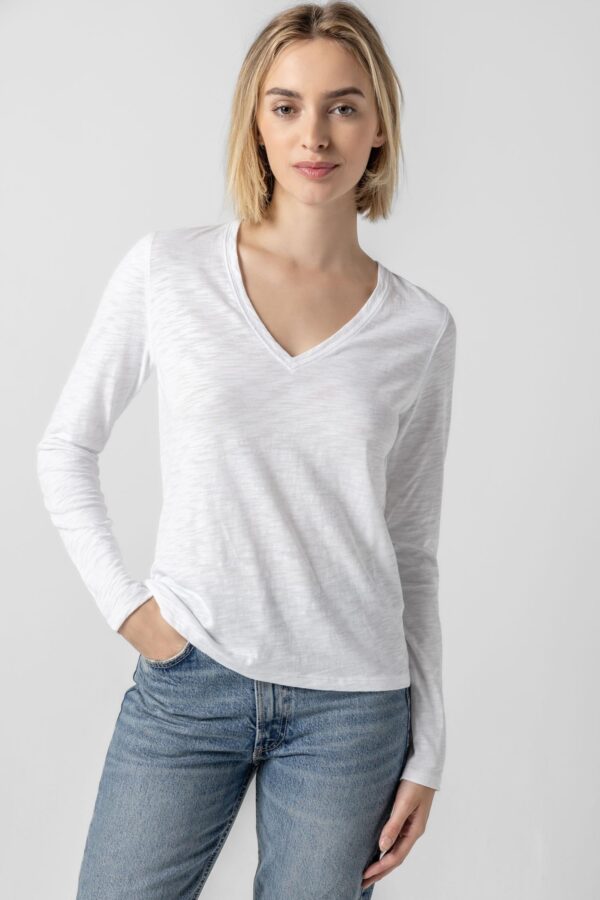 Long Sleeve V-Neck - Image 29