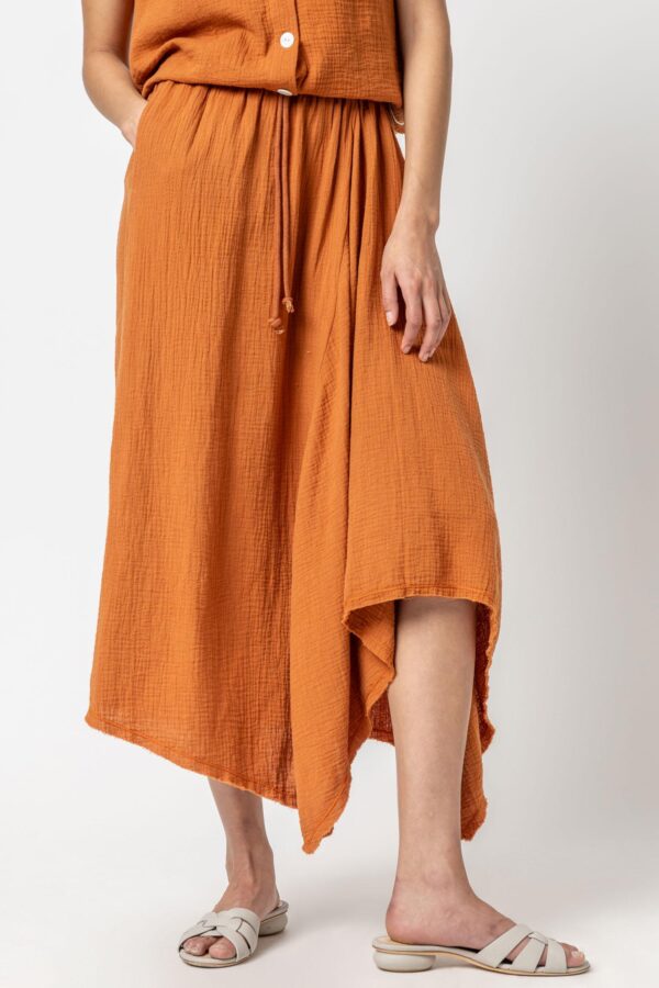 Gauze Waterfall Skirt - Image 6