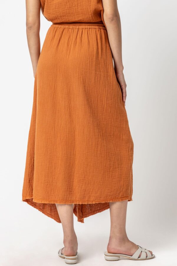 Gauze Waterfall Skirt - Image 7