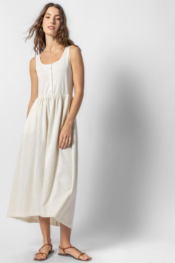 Hi-Low Maxi Tank Dress - Image 3