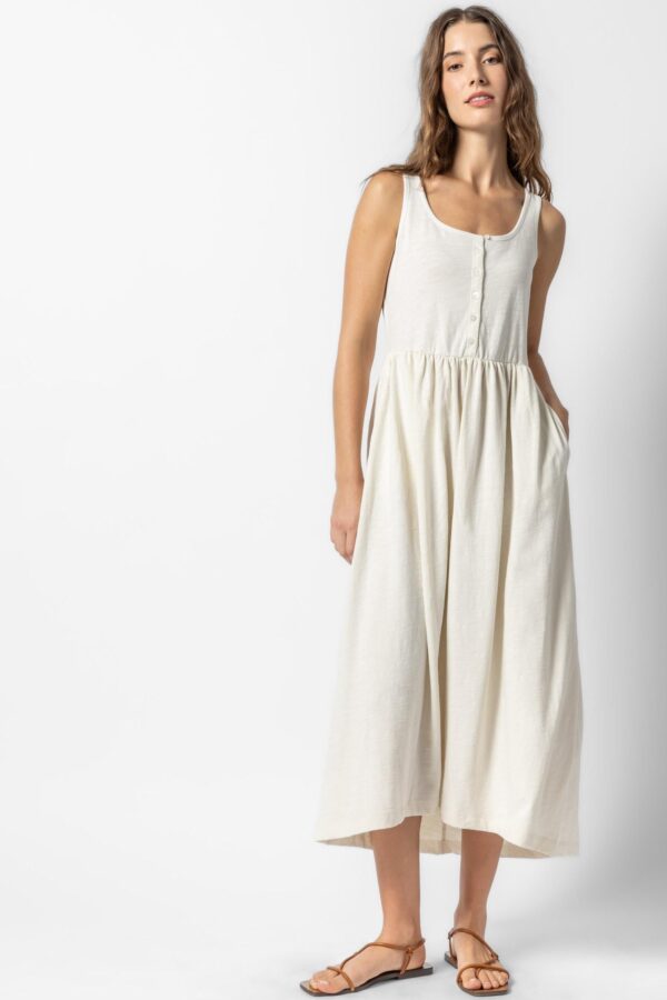 Hi-Low Maxi Tank Dress - Image 4