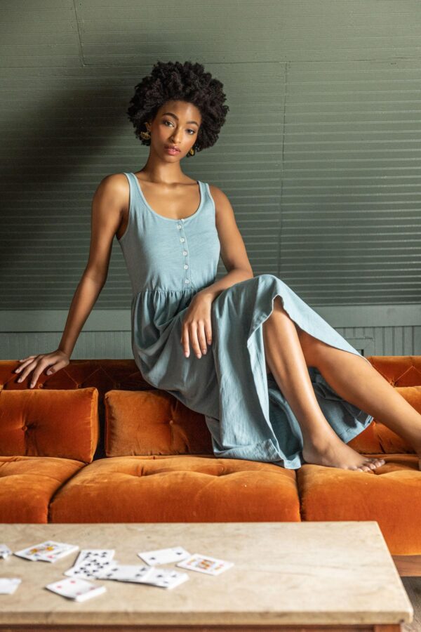 Hi-Low Maxi Tank Dress - Image 10