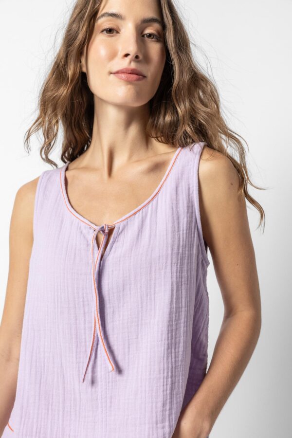 Tie Front Tank - Image 5