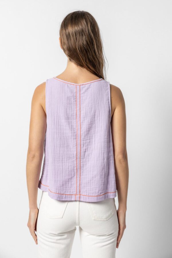 Tie Front Tank - Image 7