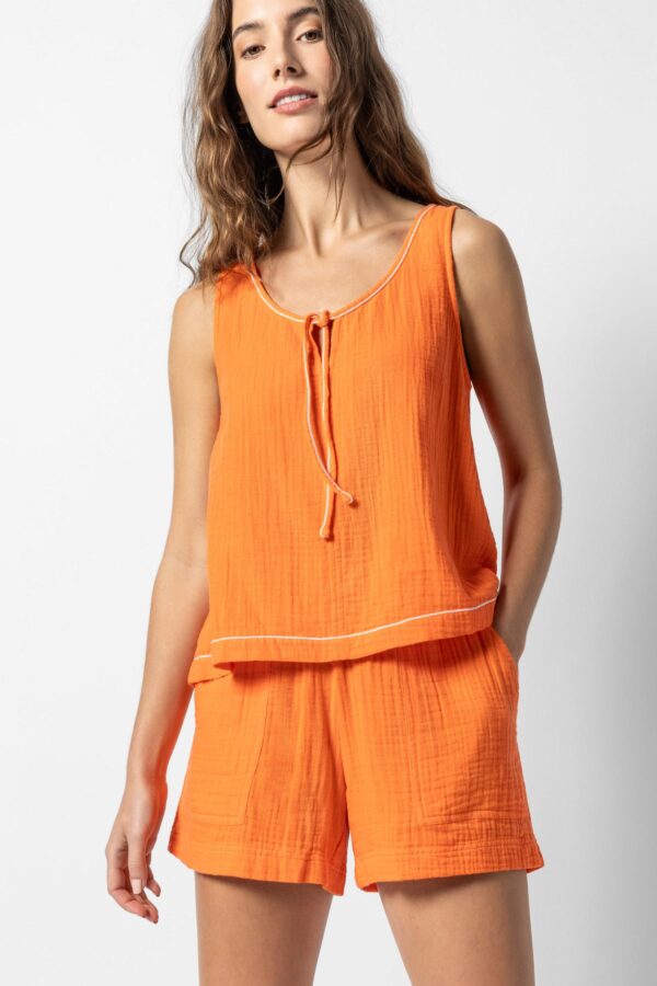 Tie Front Tank - Image 10