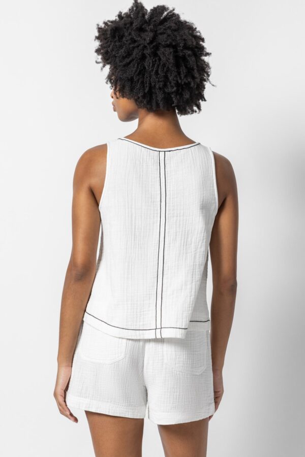 Tie Front Tank - Image 2