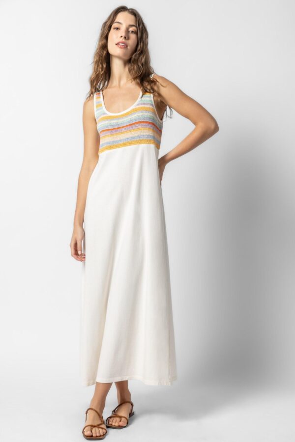 Crochet Insert Maxi Dress - Image 4