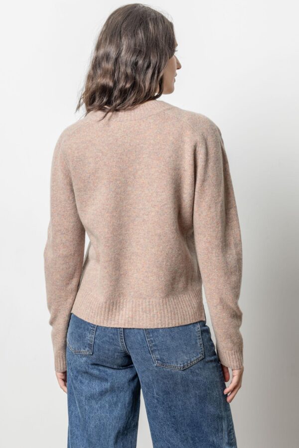 Felted Easy V-Neck Sweater - Image 11