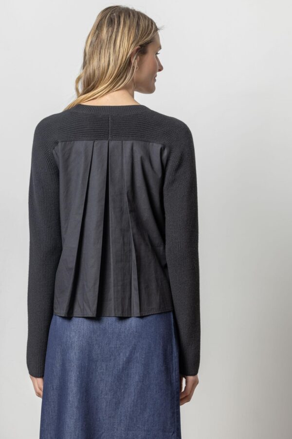 Mixed Media Raglan Sweater - Image 4