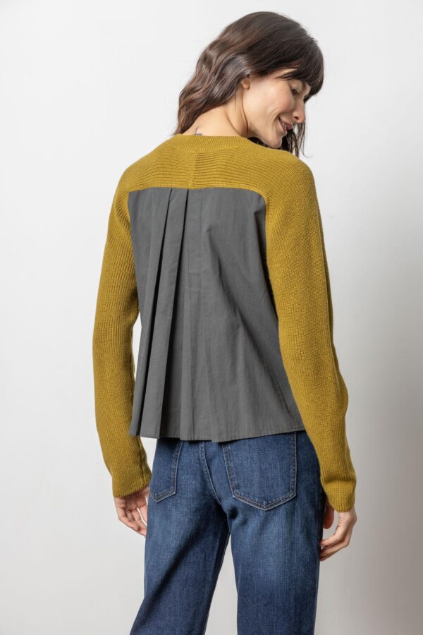 Mixed Media Raglan Sweater - Image 3