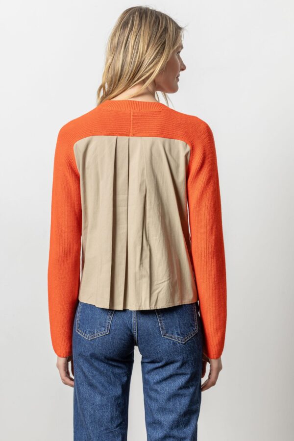 Mixed Media Raglan Sweater - Image 11