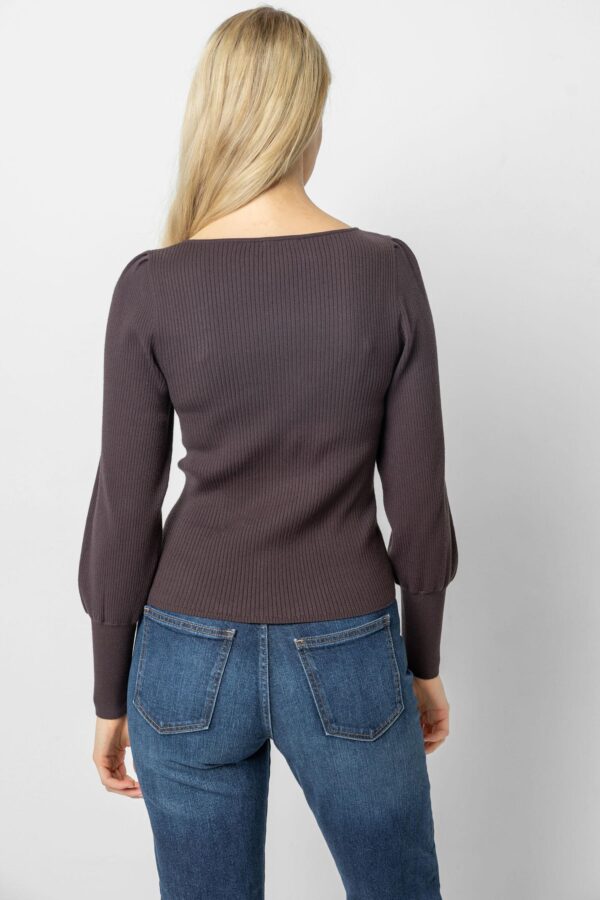 Full Sleeve Square Neck Sweater - Image 3