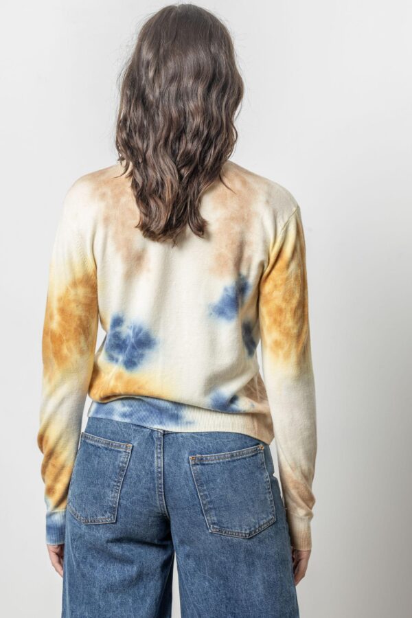 Tie Dyed Cardigan Sweater - Image 6