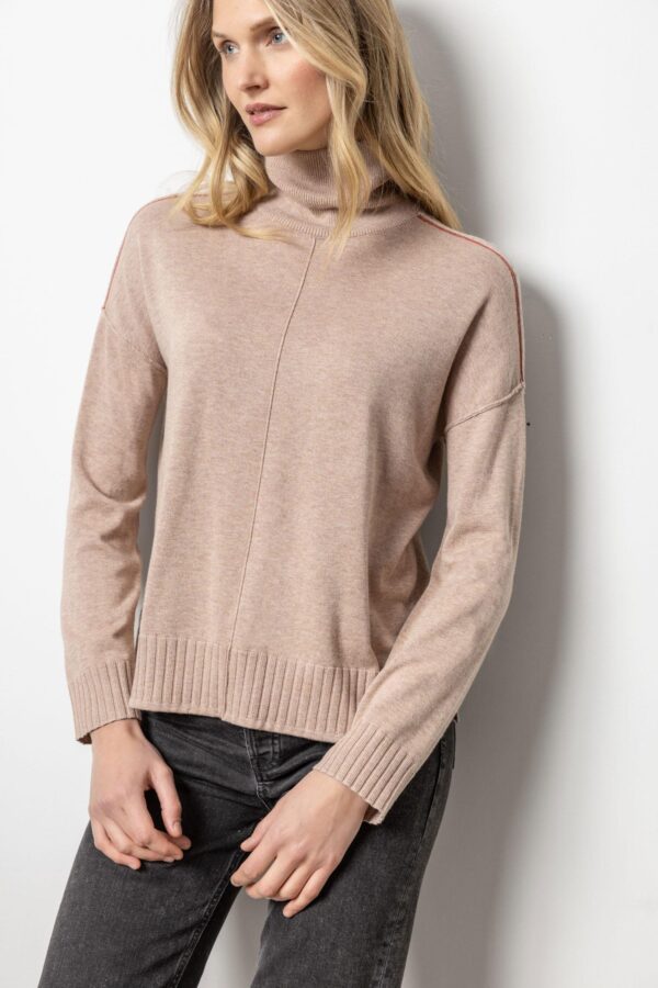 Relaxed Turtleneck Sweater - Image 2