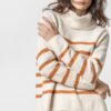 Striped Turtleneck Sweater - Image 10