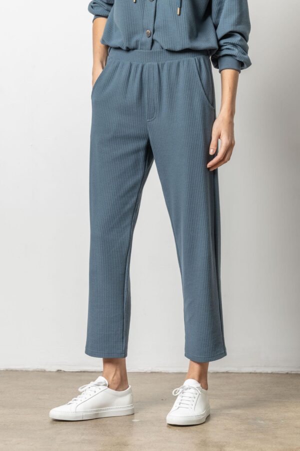 Straight Leg Waffle Pant - Image 3