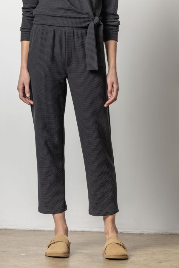 Straight Leg Waffle Pant - Image 6