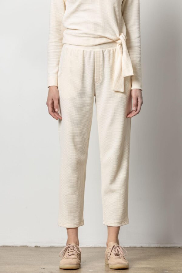 Straight Leg Waffle Pant - Image 10