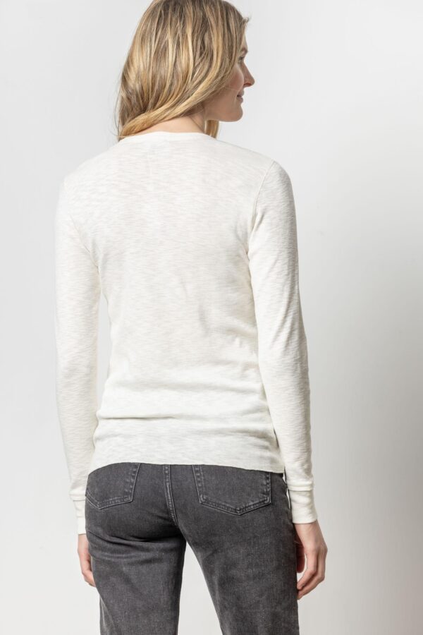 Long Sleeve Raw Edge Crew - Image 7
