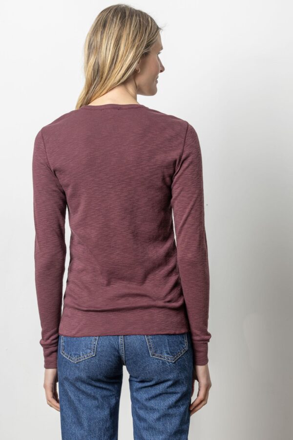 Long Sleeve Raw Edge Crew - Image 9