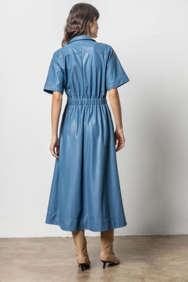 Elastic Waist Short Sleeve Dress - Image 12