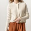 Ribbed Cardigan Sweater