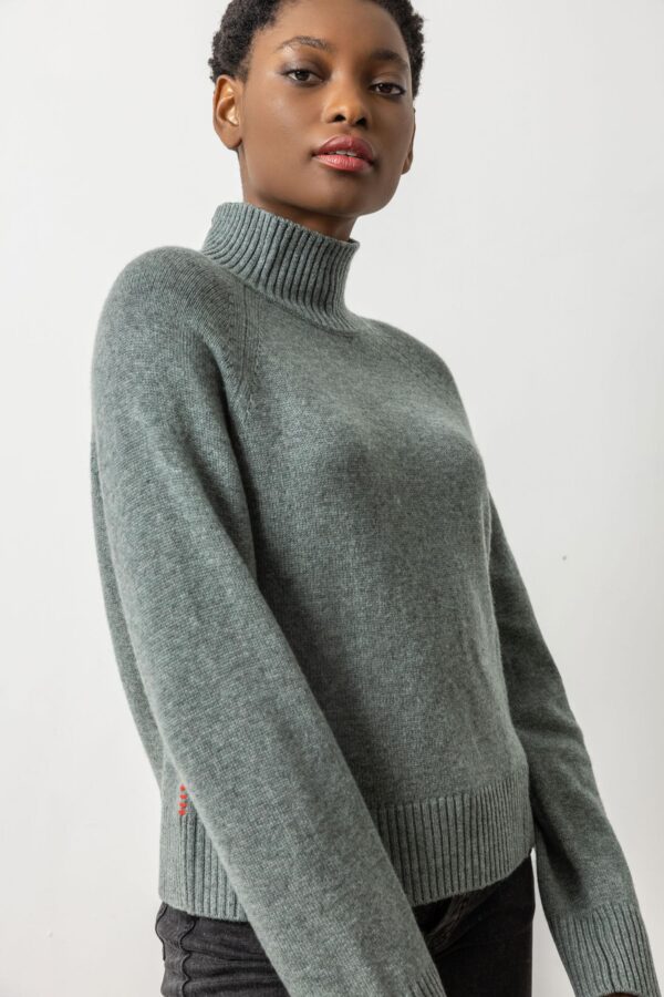 Full Sleeve Turtleneck Sweater - Image 2